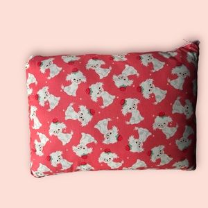 Pillow with dogs very cute handmade